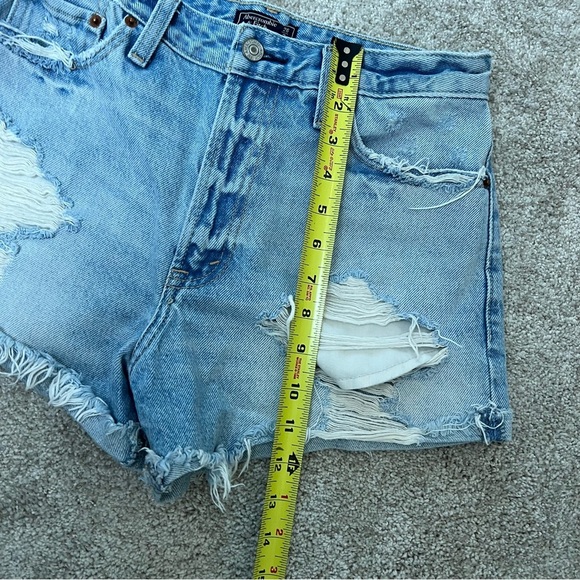 Abercrombie & Fitch Annie High Rise Short Women’s Jean Shorts Size 26/2 - Picture 11 of 11